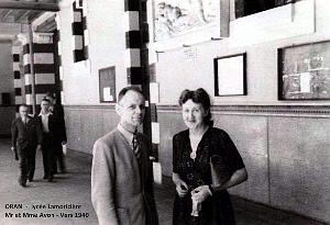 Oran - Lycee Lamoriciere - Mr et Mme Paul Avon - 1940